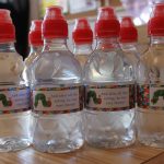 Hungry Caterpillar water bottle labels