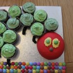 Very Hungry Caterpillar birthday cake