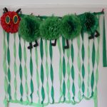 Very Hungry Caterpillar tissue paper decoration