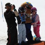Les Marmotton mascot and medal ceremony